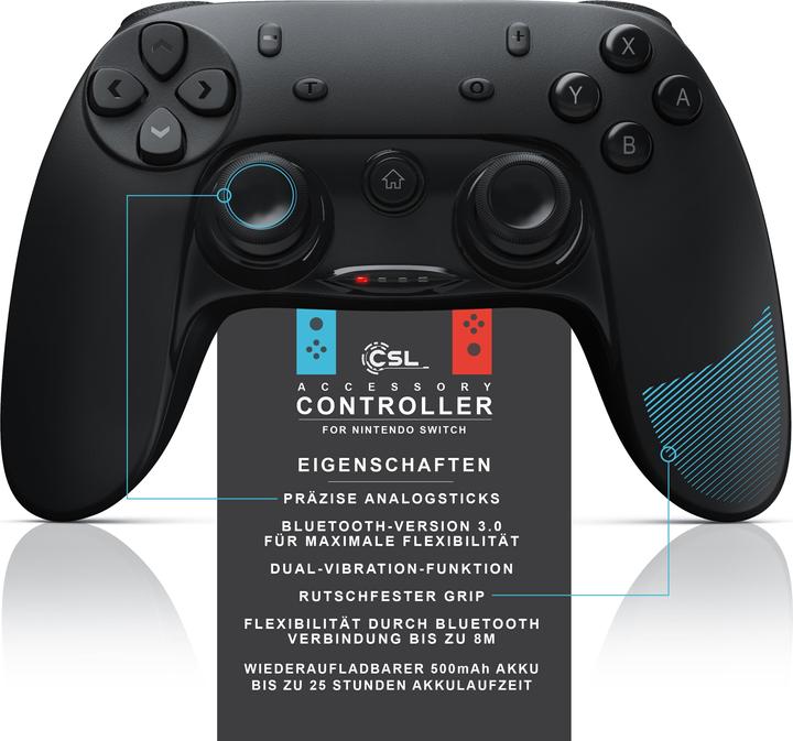 Produktbild CSL Controller für Nintendo Switch (Switch)