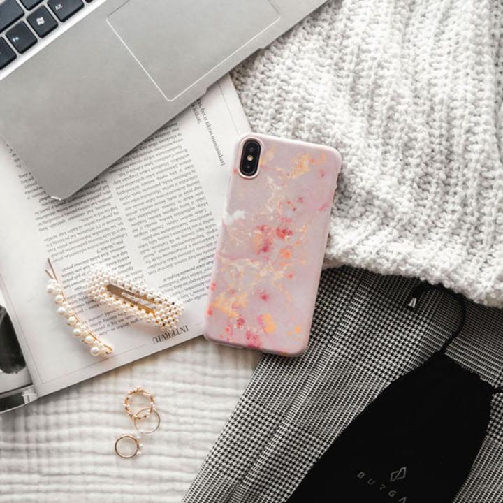 Actual product image Burga Tough Case Apple iPhone 16 - Golden Coral (Apple iPhone 16)