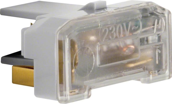 Produktbild Berker Glimmaggregat mit N-Klemme 1675 230V 1mA grau