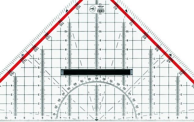Image du produit M+r Triangle géométrique (32 cm, Matières plastiques)