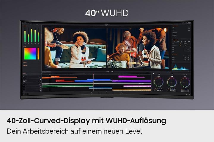 Actual product image Samsung S85TH (5120 x 2160 pixels, 40")