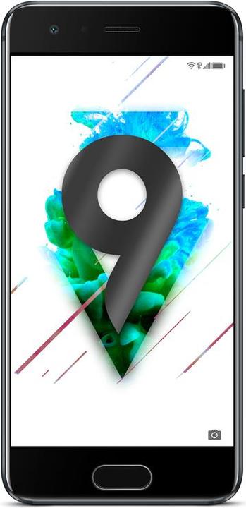 Honor 9 Premium (64 GB, Midnight Black, 5.15", Hybrid Dual SIM, 4G)