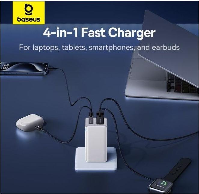 Image du produit Baseus GaN6 Pro Fast Wall Charger (100 W)