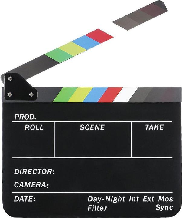Produktbild Caruba Professional Director Clapper Schwarz/Farbe (Kreide) (Diverses Video Zubehör)