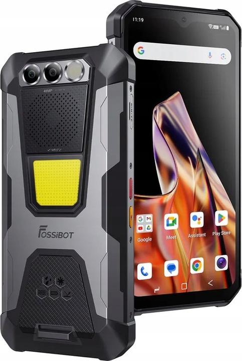 Image du produit Fossibot F106 Pro (256 Go, Noir, 6.58", Double SIM hybride, 4G)