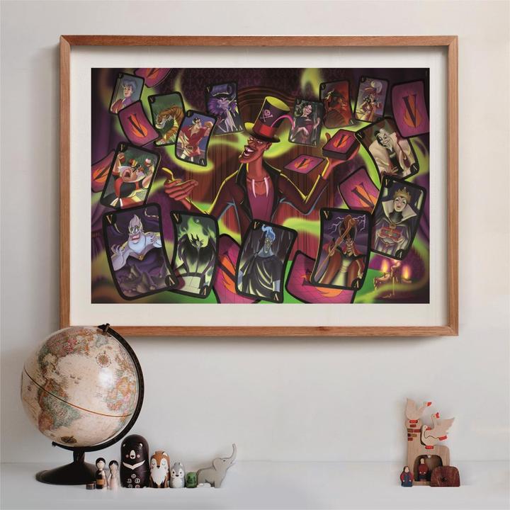 Actual product image Clementoni Puzzle 1500 Compact Disney Vilains (1500 pieces)