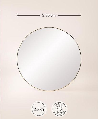 Produktbild Esmée Wandspiegel (Ø 59 cm)