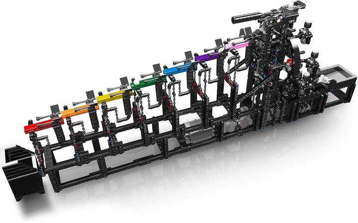 Actual product image Mould King Rainbow Tensegrity (marble run)