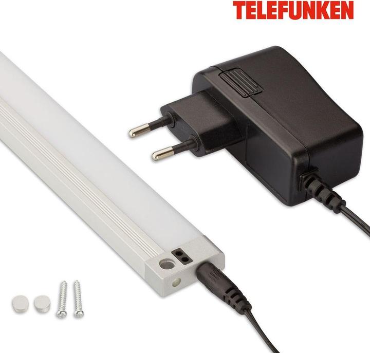 Produktbild Telefunken LED Unterbauleuchte, silber, 1xLED-Platine/9W (1000 lm)