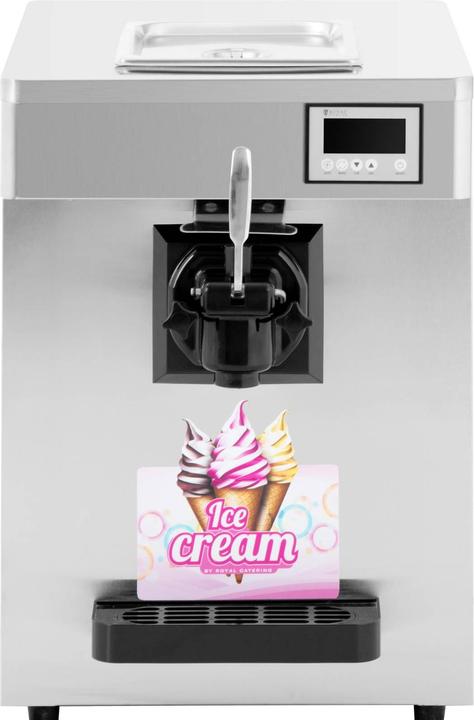 Image du produit Royal Catering Machine à glace italienne - 1150 W - 15 l/h - 1 parfum -