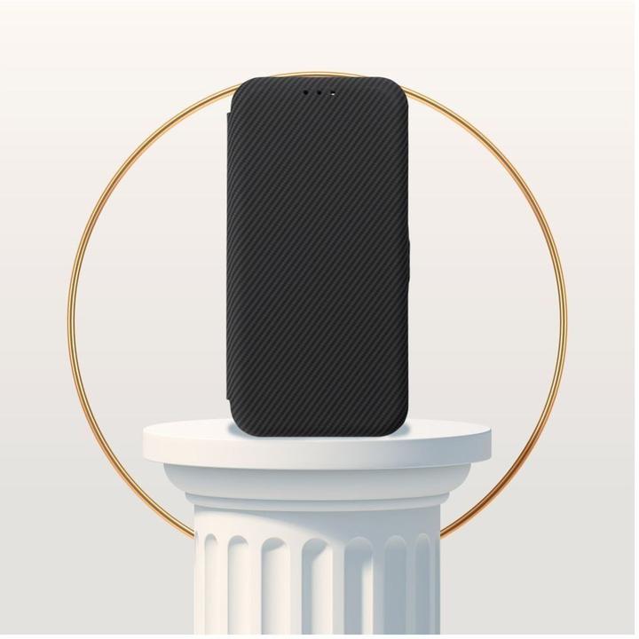 Produktbild OEM Back panel cover FOLIO Side Magnet book case compatible with S-PEN for SAMSUNG S25 ULTRA black (Samsung Galaxy S25 Ultra)