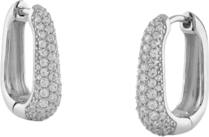 Produktbild Guess 17MM NUANCE FULL PAVE HUGGIES Ohrringe (Silber 925)