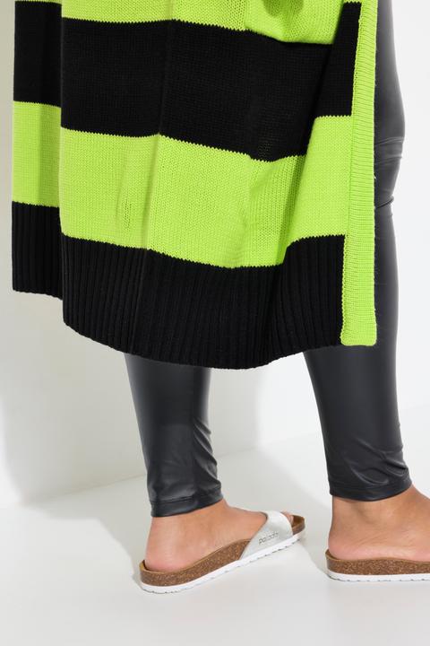 Immagine prodotto Angel of Style Long-Strickjacke, Straight Fit, Blockstreifen (50, 52)