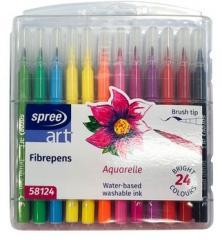 Koh-i-Noor Pinselmarker, 24 Farben
