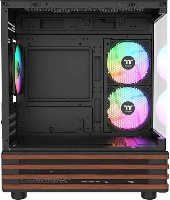 Actual product image Thermaltake Geh View 170 WS Midi Tower "ARGB" Black retail (mATX, Mini-ITX)