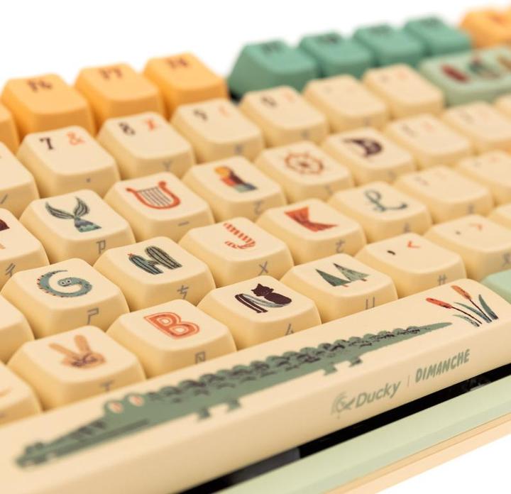 Actual product image Ducky Dimanche One 2 Pro Peter Pan, gaming toetsenbord (US)