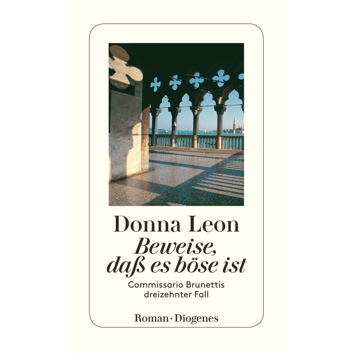 Beweise, dass es böse ist, Belletristik von Donna Leon