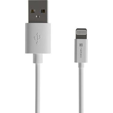 Thumbnail - Genesis Kabel USB USB-A - Lightning Biały (NKA-2149) (2 m, USB 2.0), USB Kabel