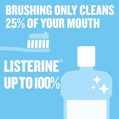 Actual product image Listerine Total Care Stay White Mouthwash (500 ml, Mouthwash)