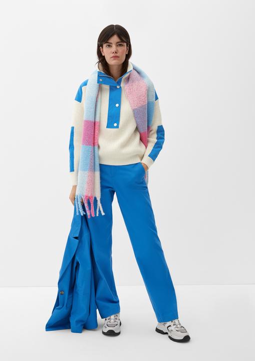 Produktbild s.Oliver Strickpullover Strickpullover mit Inserts (38)