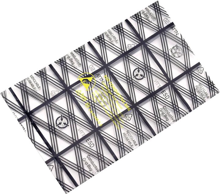 Immagine prodotto Quadrios Sacchetto ESD (L x L) 75 mm x 125 mm conduttivo Codice ESD lettera C 10 S (10 pz.)