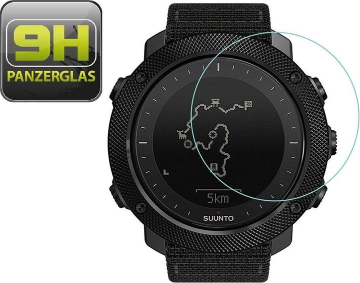 Produktbild Protectorking 6x echtes Tempered 9H Panzerhartglas 3D KLAR (Suunto Traverse Alpha)