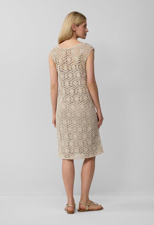 Actual product image S.Oliver Kleid Kleid aus Häkelspitze mit V-Ausschnitt und Unterkleid (S)