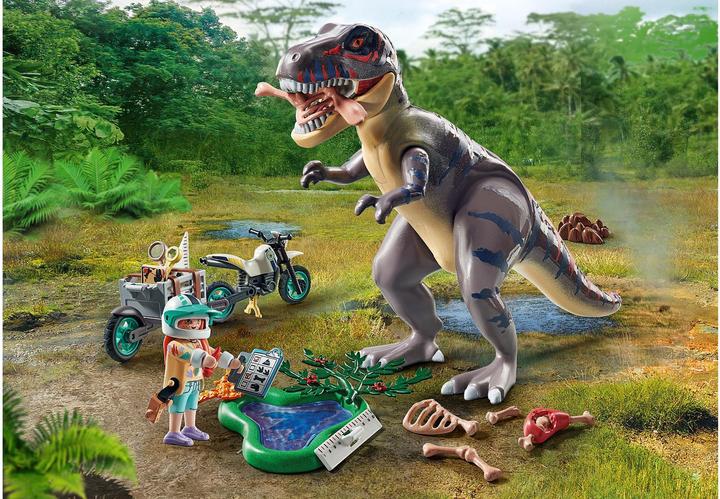 Immagine prodotto Playmobil Ricerca di tracce di T-Rex (71524, Playmobil Dinos)