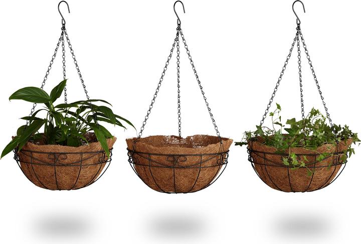 Produktbild Relaxdays Blumenampel (35 x 35 x 65 cm)