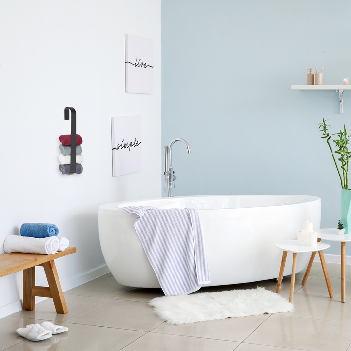 Immagine prodotto Relaxdays Portasciugamani adesivo