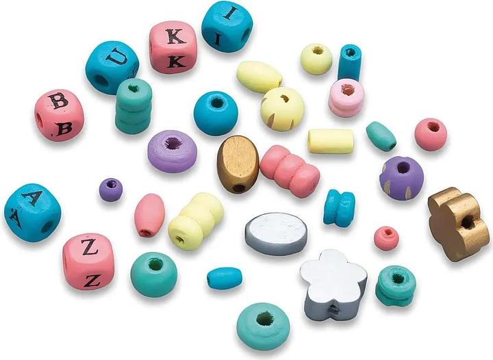 Produktbild Buki Kasten Mit Farbigen Holzperlen