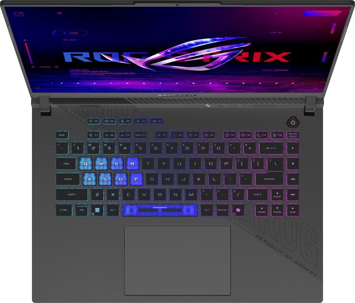 Produktbild ASUS ROG Strix G16 (16", 1000 GB, 32 GB, Eng. Int., AMD Ryzen 9 8940HX)