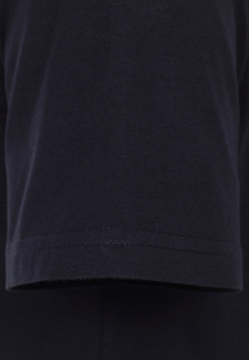 Actual product image Casa Moda T-Shirt Kurzarmshirt mit Print und Stickerei (M)