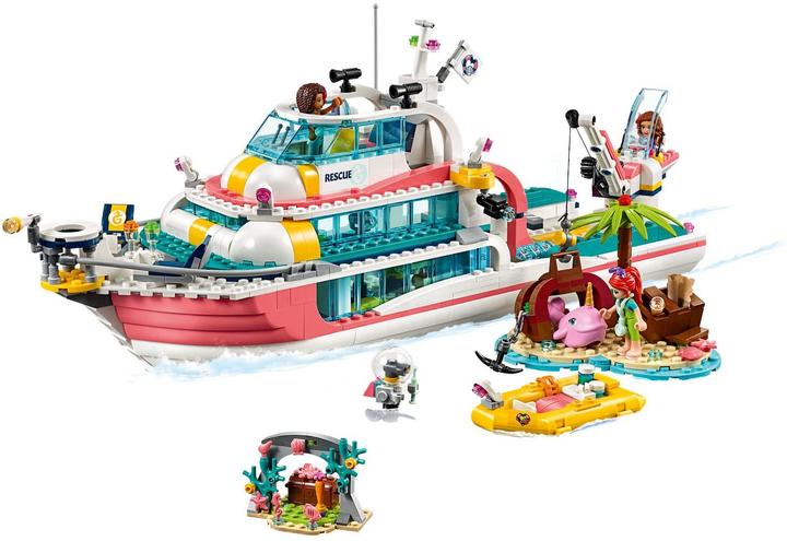 Actual product image LEGO Rescue Mission Boat (41381, LEGO Friends)