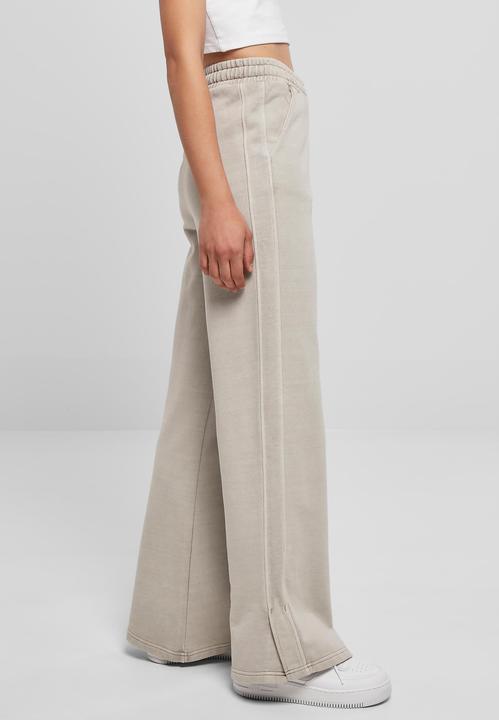 Immagine prodotto Urban Classics Pantaloni con spacco da donna in spugna pesante tinta in capo - 19389 (XXL)