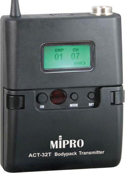 Produktbild Mipro ACT-32T Taschensender mit MJ-70 Stummschalter