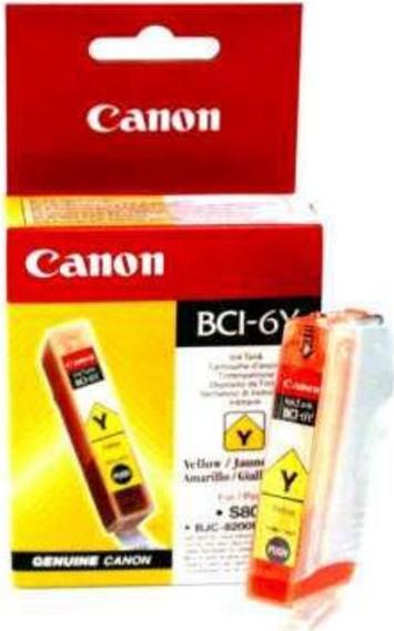 Actual product image Canon Bci-6y (Y)