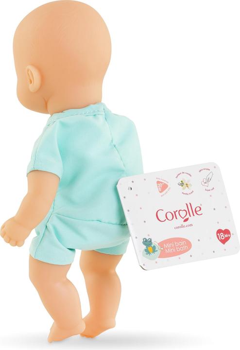 Actual product image Corolle Mini-Badebabypuppe, Blau, 20 cm