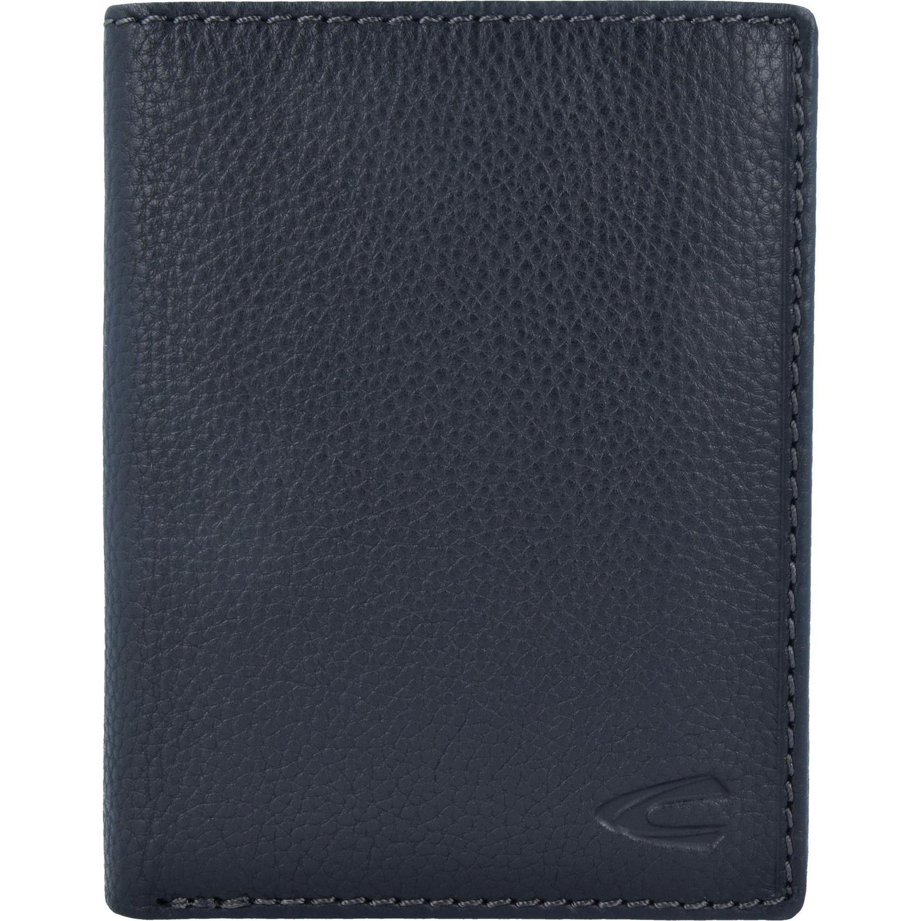 Camel Active, Herren, Portemonnaie, Macau Geldbörse RFID Schutz Leder 9 cm, Schwarz