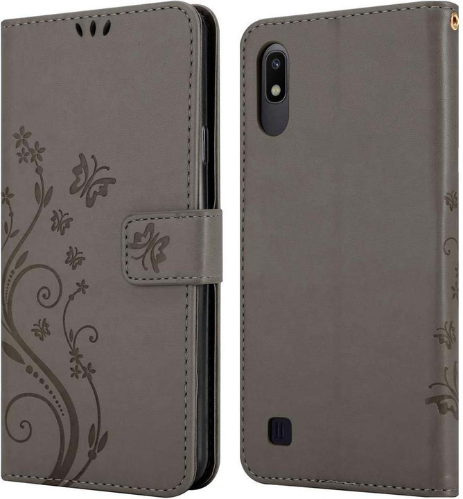 Produktbild Cadorabo Flower Book Cover (Samsung Galaxy A10, HTC One M10)