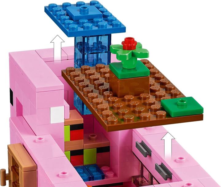 Produktbild LEGO Das Schweinehaus (21170, LEGO Minecraft)