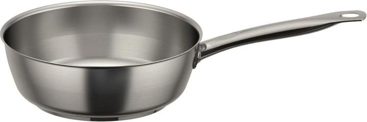 Actual product image de Buyer PRIM'APPETY sauté pan conical Ø28cm, induction (28 cm, Stainless steel)