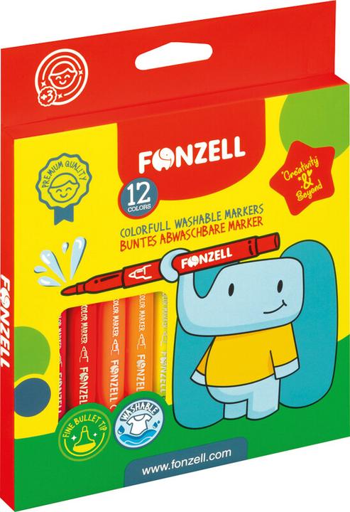 Produktbild Fonzell Marker Kids (12x)