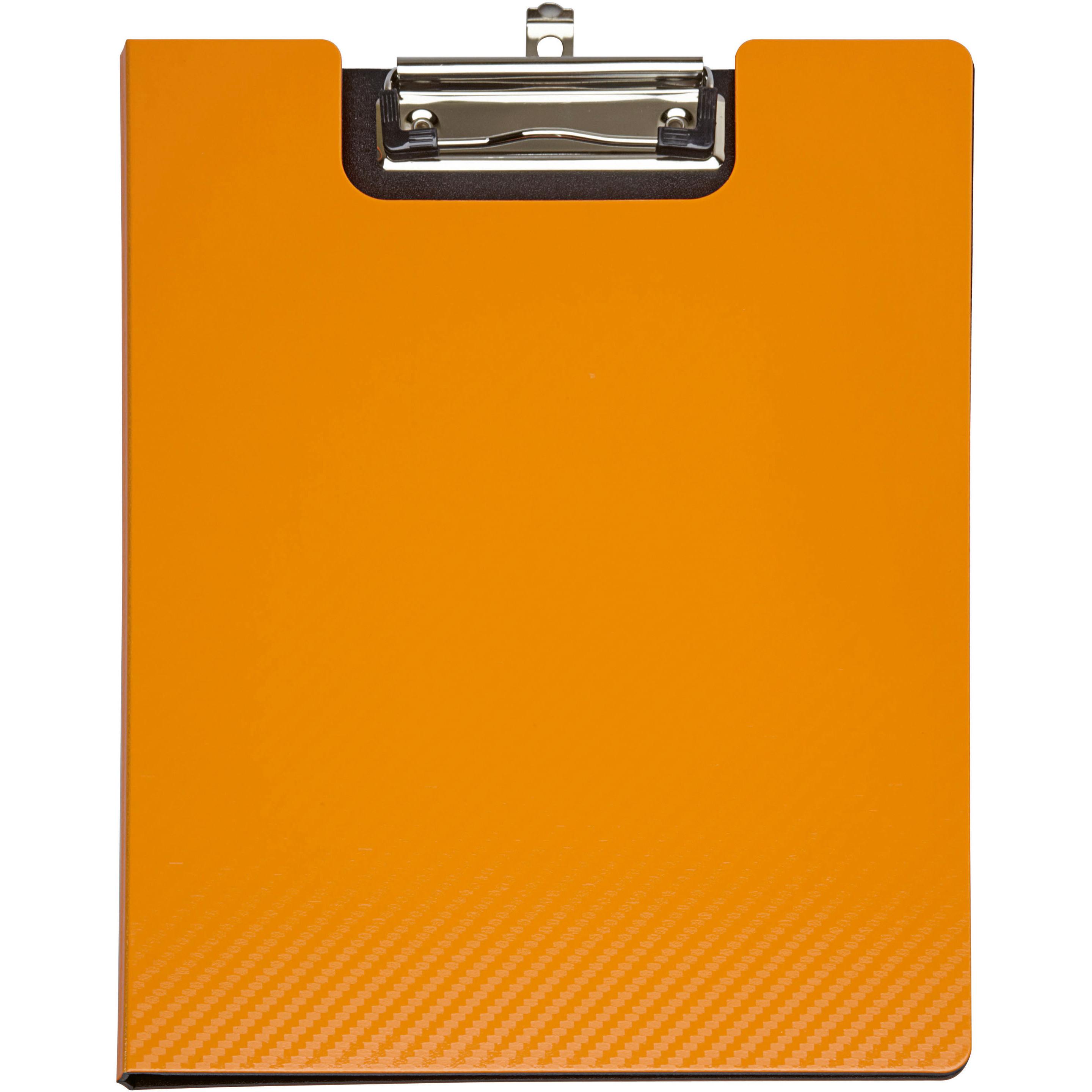 4x Maul, Unterlage, A4 Schreibmappe MAULflexx orange (24 x 31 cm)