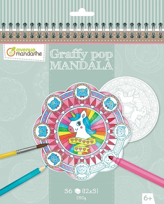 Produktbild Avenue Mandarine Graffy Pop Mandala
