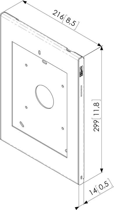 Actual product image Vogels PTS 1206 TabLock iPad
