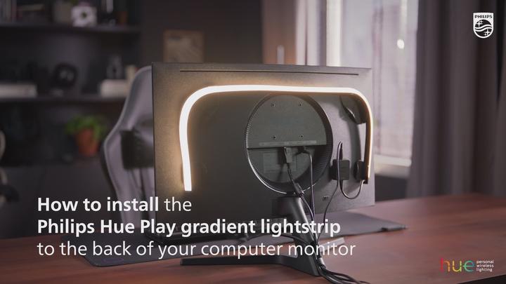 Image du produit Philips Hue Play Gradient avec pont (Multicolore, 90.50 cm, Intérieur)