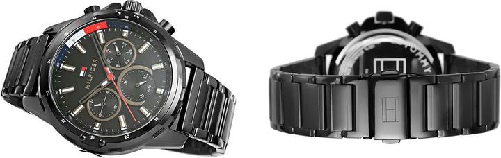 Productafbeelding Tommy Hilfiger Mason herenhorloge 1791935 + BOX (Chronograaf, 190 mm)