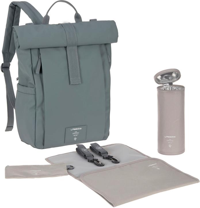 Image du produit Lässig Sac à dos à langer Rolltop Up Green Label