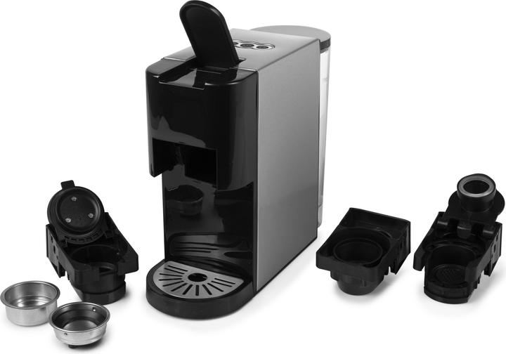 Productafbeelding Princess 249450 Multi Capsule Filter-Koffiezetapparaat - Staal 4-in-1 - Geschikt voor meerdere koffiesoorten
